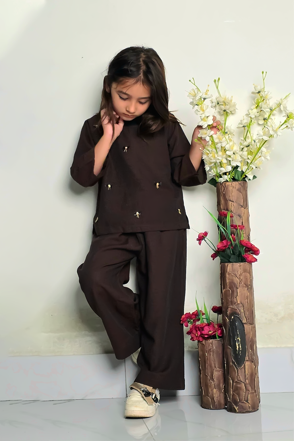 Handmade Work Trending Dress Shirt & Trouser wool Touch