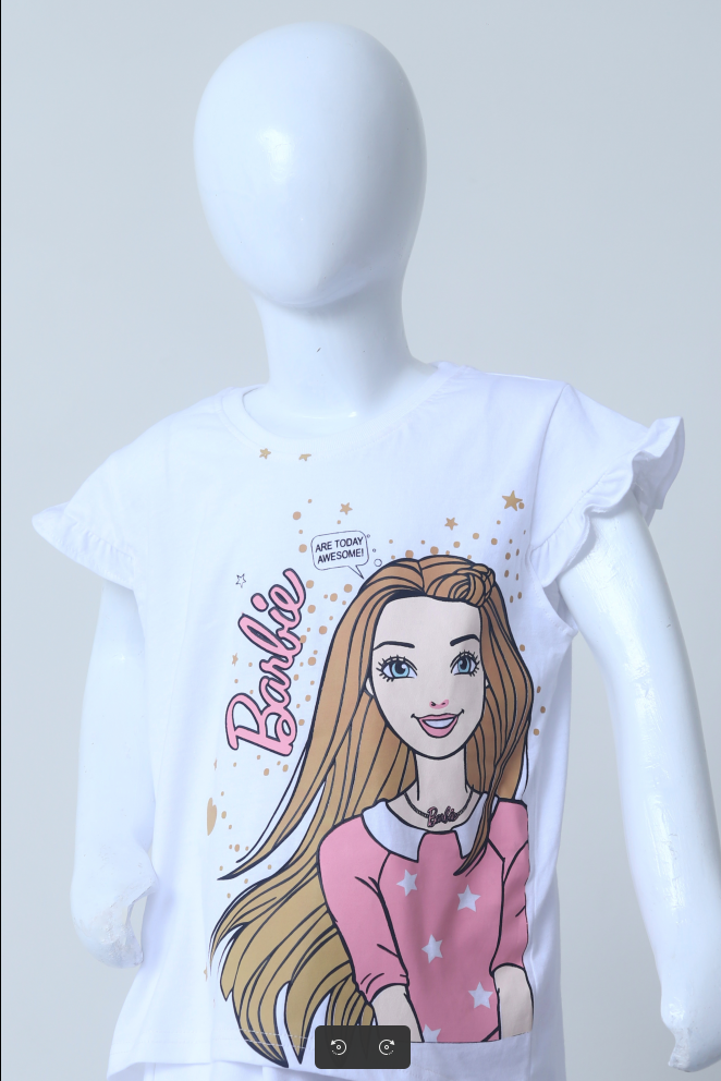 Girls' Barbie T-Shirt and Pants Set