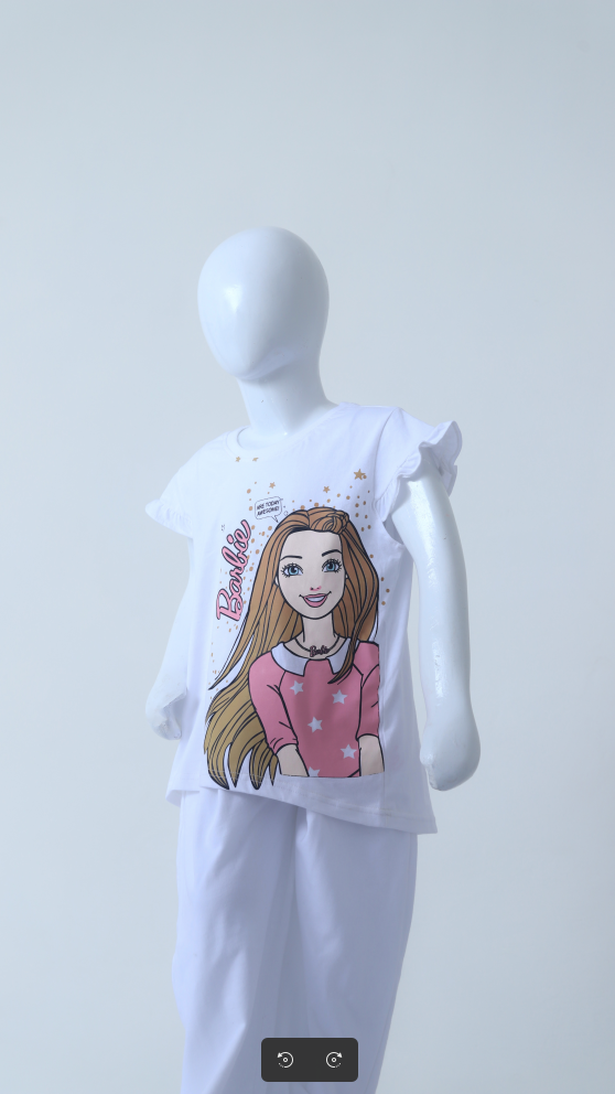Girls' Barbie T-Shirt and Pants Set