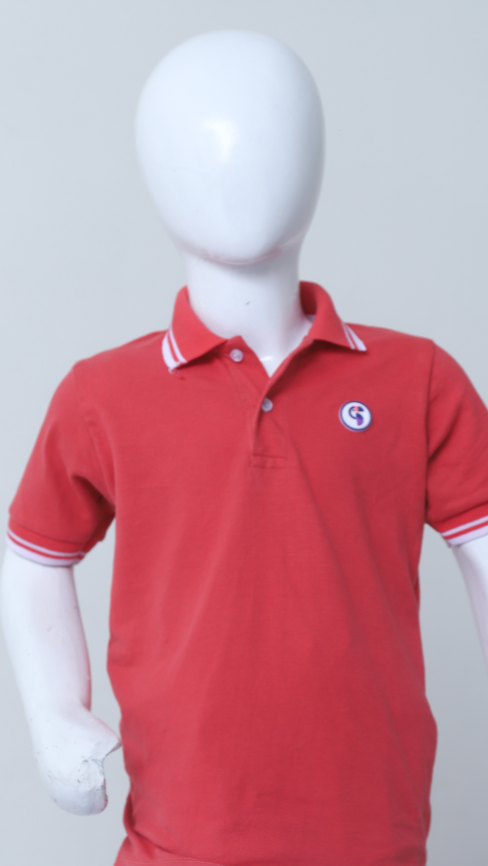Boys' Red Polo Shirt