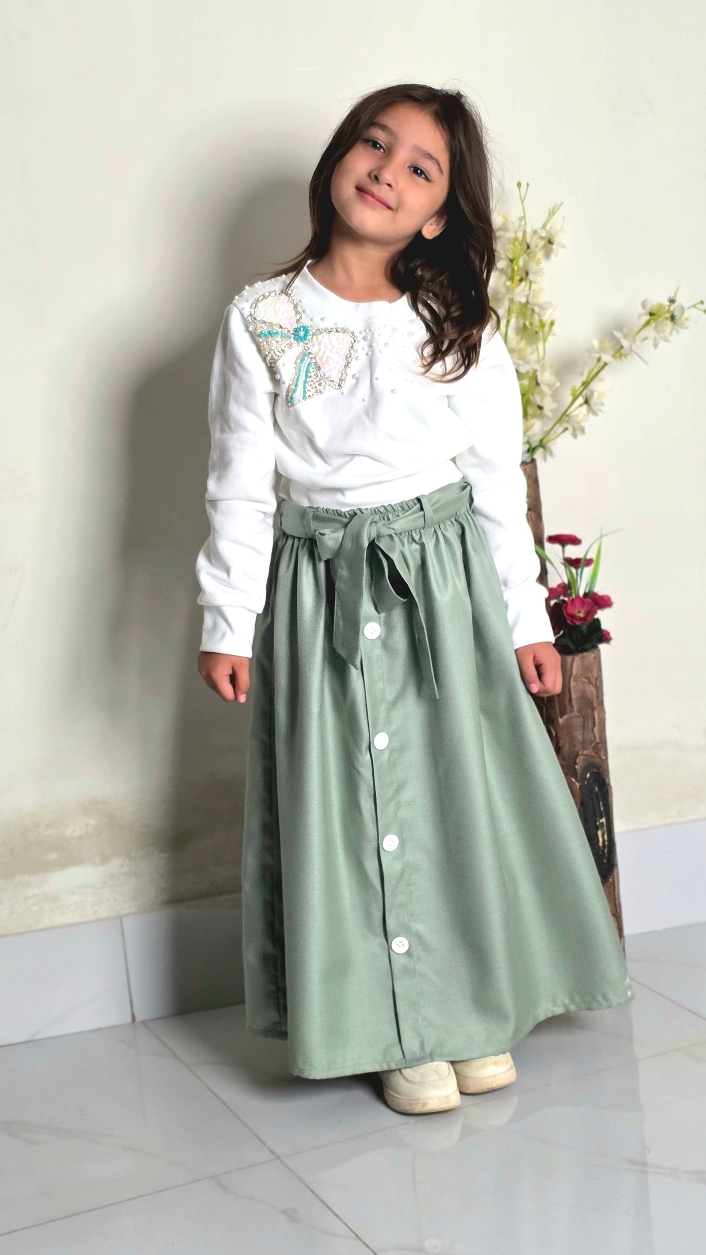 Girls Handmade Work Trending Dress Shirt & scults