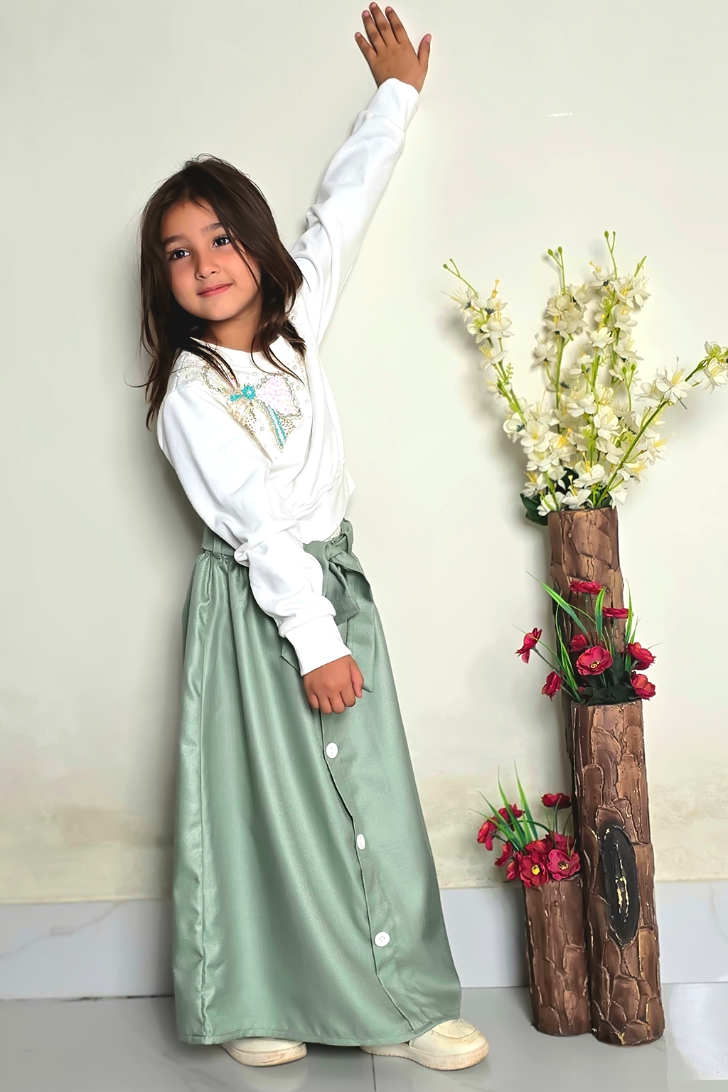 Girls Handmade Work Trending Dress Shirt & scults