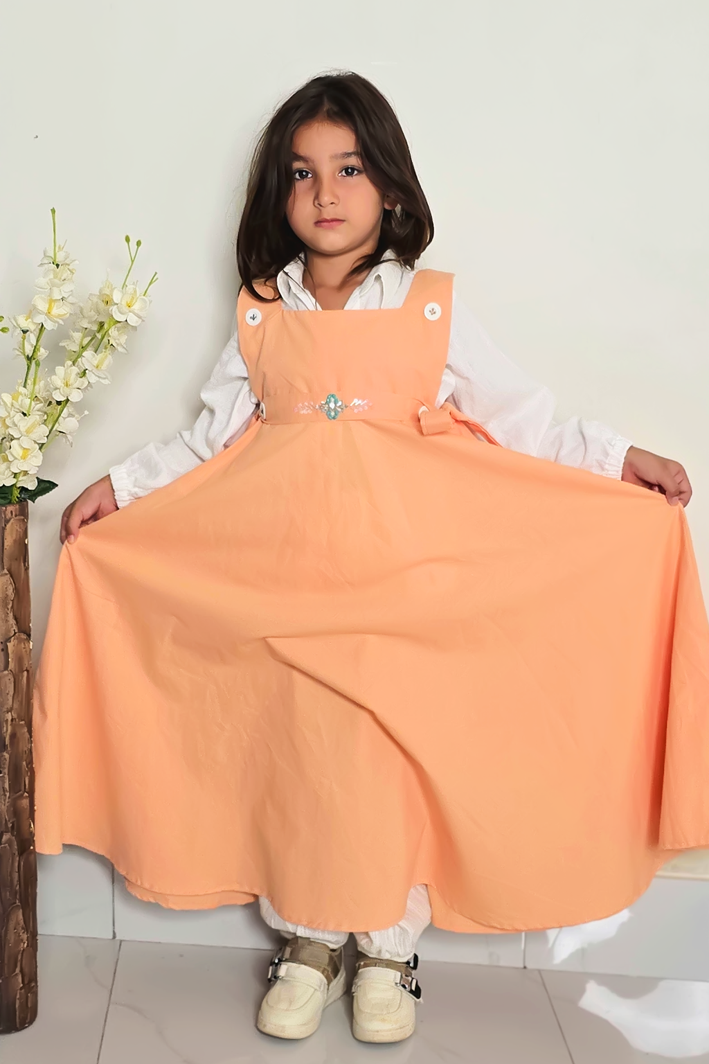 Trending Dress Handmade Work  Trending frock style  Mate cotton