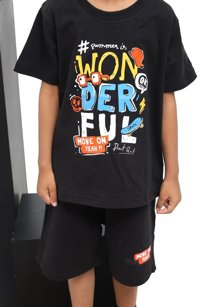 OverSized Set of T-Shirt and Short | SDBTS03
