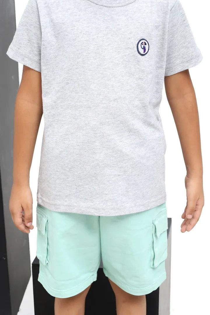 Set of T-Shirt and 6 pocket Short | SDBTS07