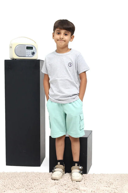 Set of T-Shirt and 6 pocket Short | SDBTS07