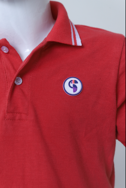 Boys' Red Polo Shirt