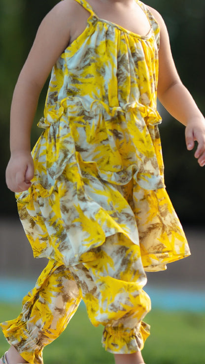 Set of Printed Frock & Trouser | SDGTS03