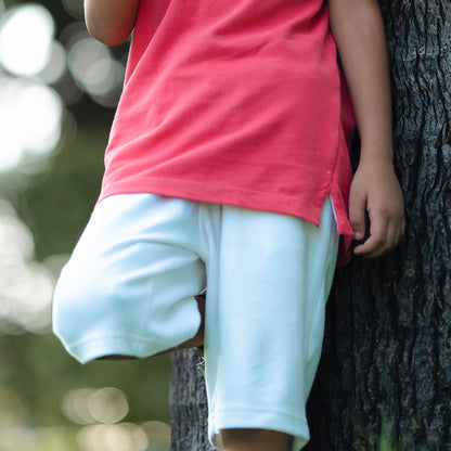Boys Red Polo Shirt With Short