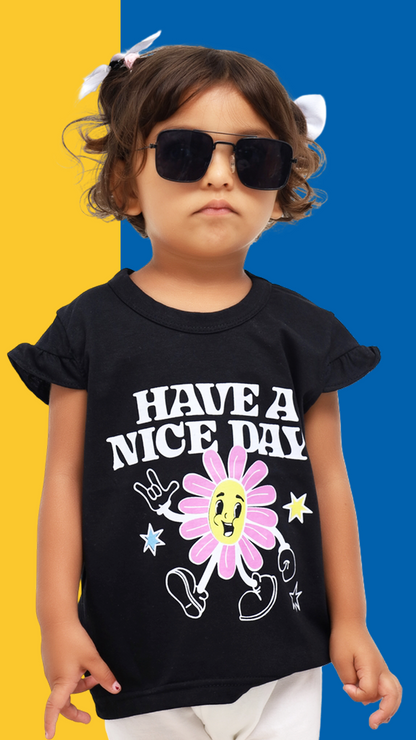 Girls Printed T-Shirt | GTS52502